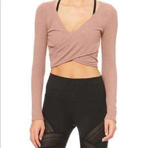 Alo Yoga Amelia Lux Long Sleeve Crop